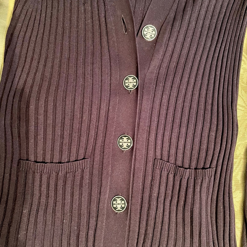 Tory Burch Button Down Sweater. - image 1